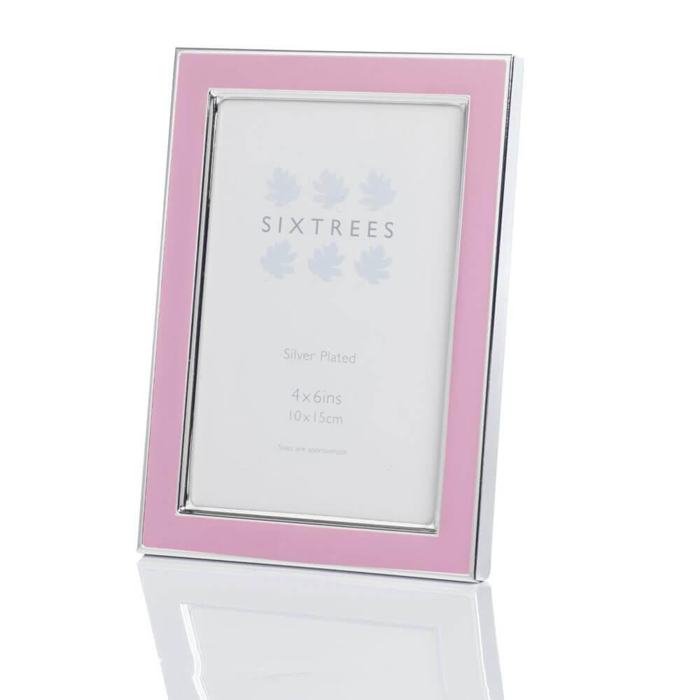 Sixtrees Kew Frame Light Pink Enamel